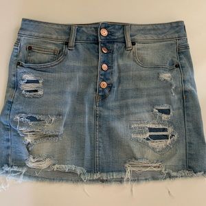 Denim skirt